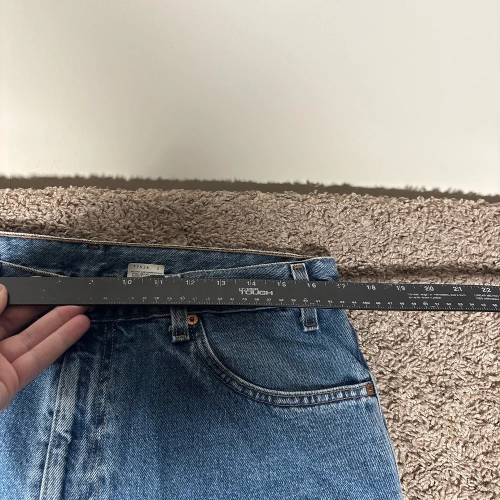 Vintage‎ Levi's 505 Mens Jeans Regular Fit Straight Leg Blue Fits 34x30 USA